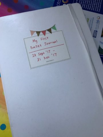 My archived first bullet journal :)