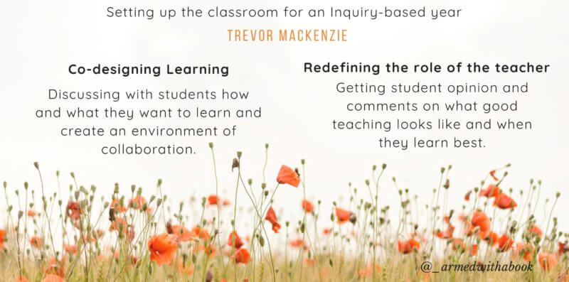 Inquiry-based learning: setting up the classroom