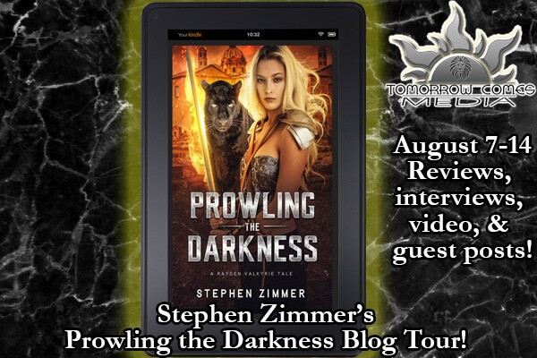 Prowling the Darkness Book tour graphic