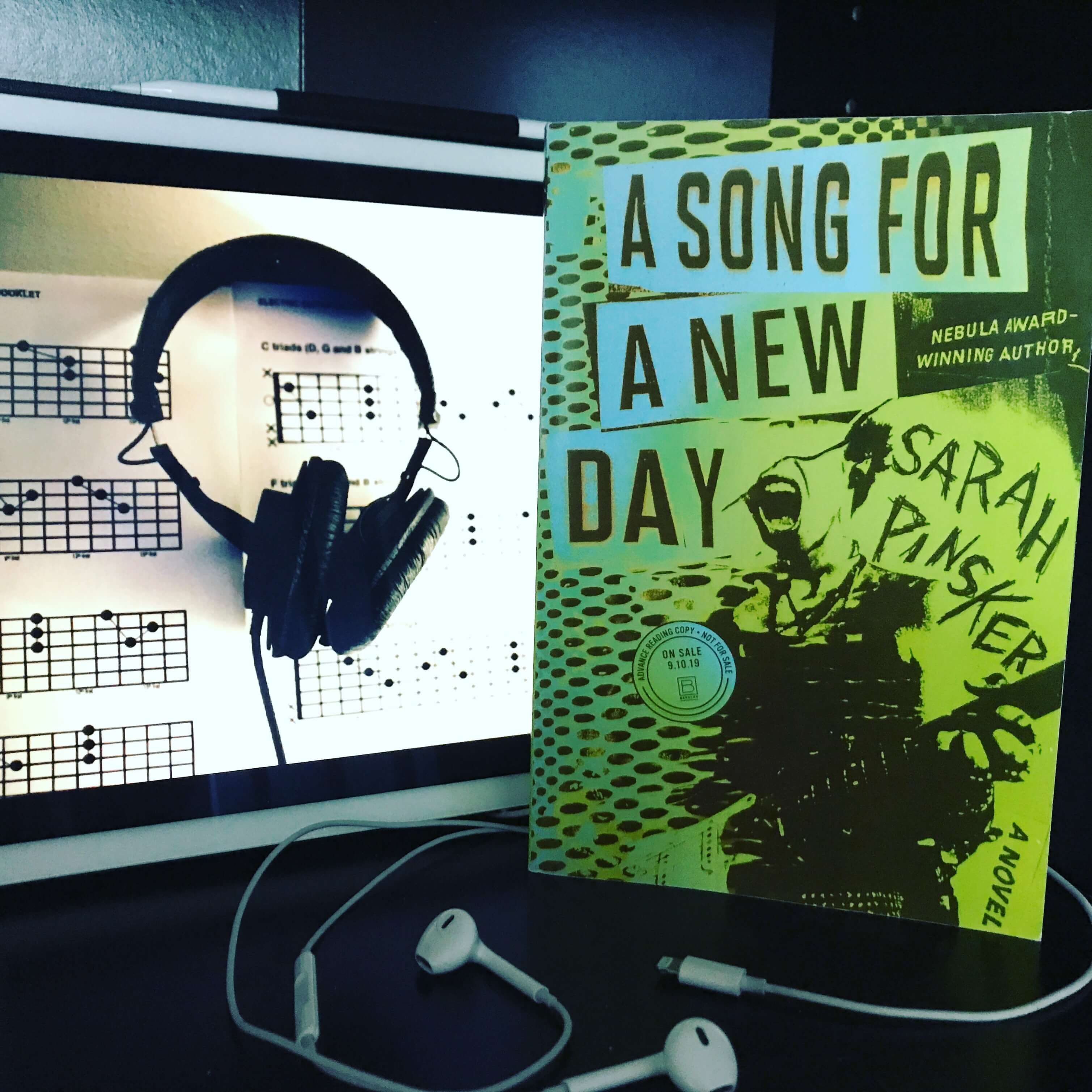bookstagram A Song for A New Day by Sarah Pinsker