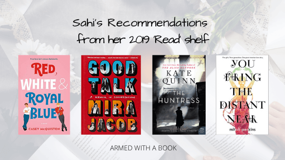 Books that Sahi recommends from his 2019 reading list