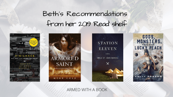 Books that Beth recommends from her 2019 reading list
