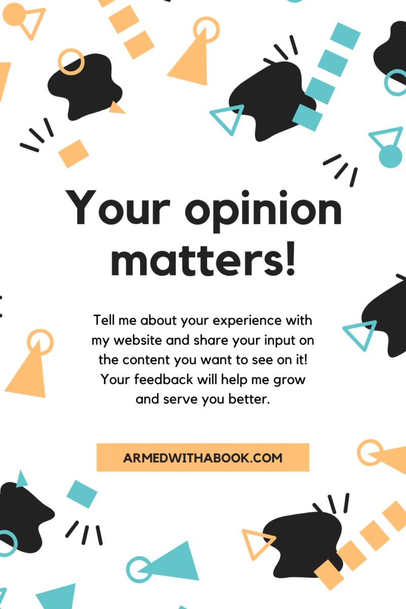 reader's voice - your opinion matters