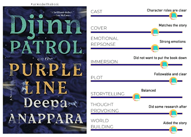 Djinn Patrol on the Purple Line reading experience