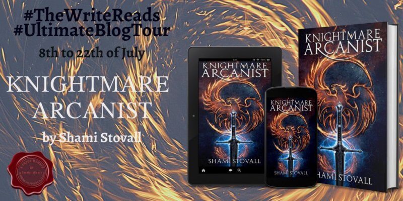 Knightmare Anarchist (Frith Chronicles #1) blog tour graphic