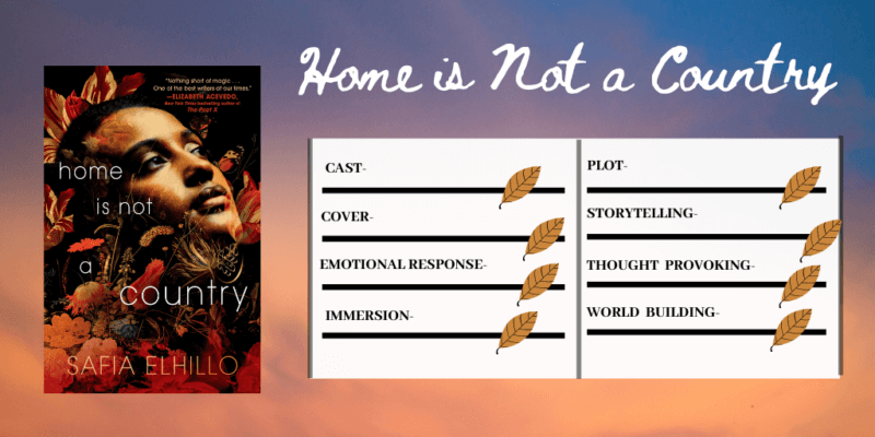 Home is not a country reading experience