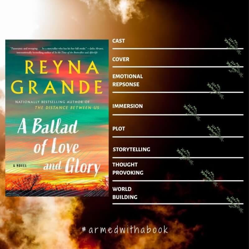 a ballad of love and glory by reyna grande - reading experience
