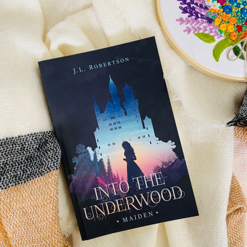My staging of the book Into the Underwood: Maiden by Julia l robertson