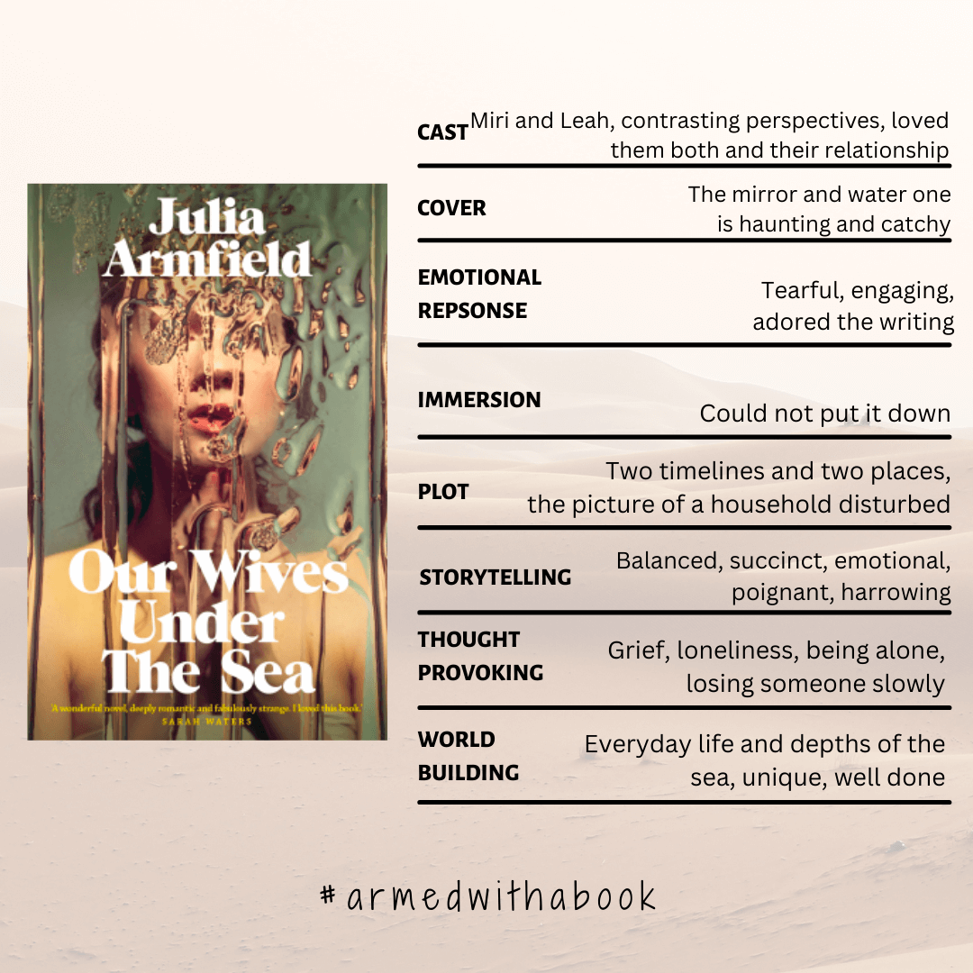 Our Wives Under the Sea Book Review Armed with A