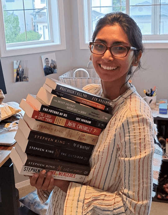 Me with book mail!