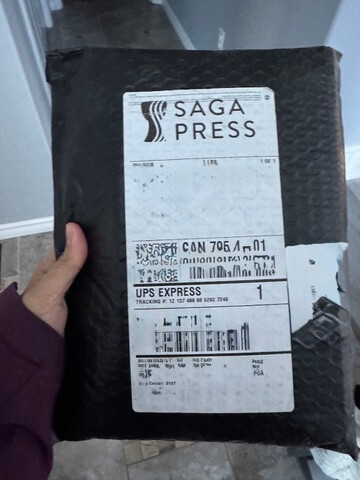 A package from Saga Press!