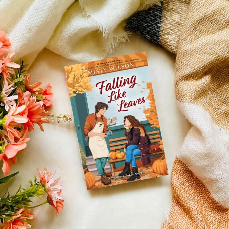 Falling like leaves by Misty Wilson | Books with Fall Vibes